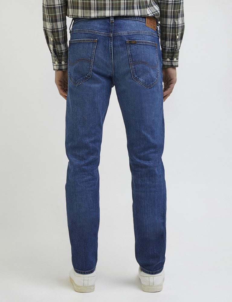 Lee Daren Zip Fly ανδρικό μπλε τζιν L707KNA46 φωτογραφία